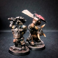 A couple more HQ28 orks